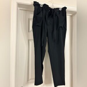 Ladies tie waist pants